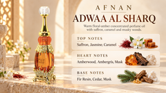 Afnan Adwaa Al Sharq Concentrated Perfume Oil 25 mL Unisex