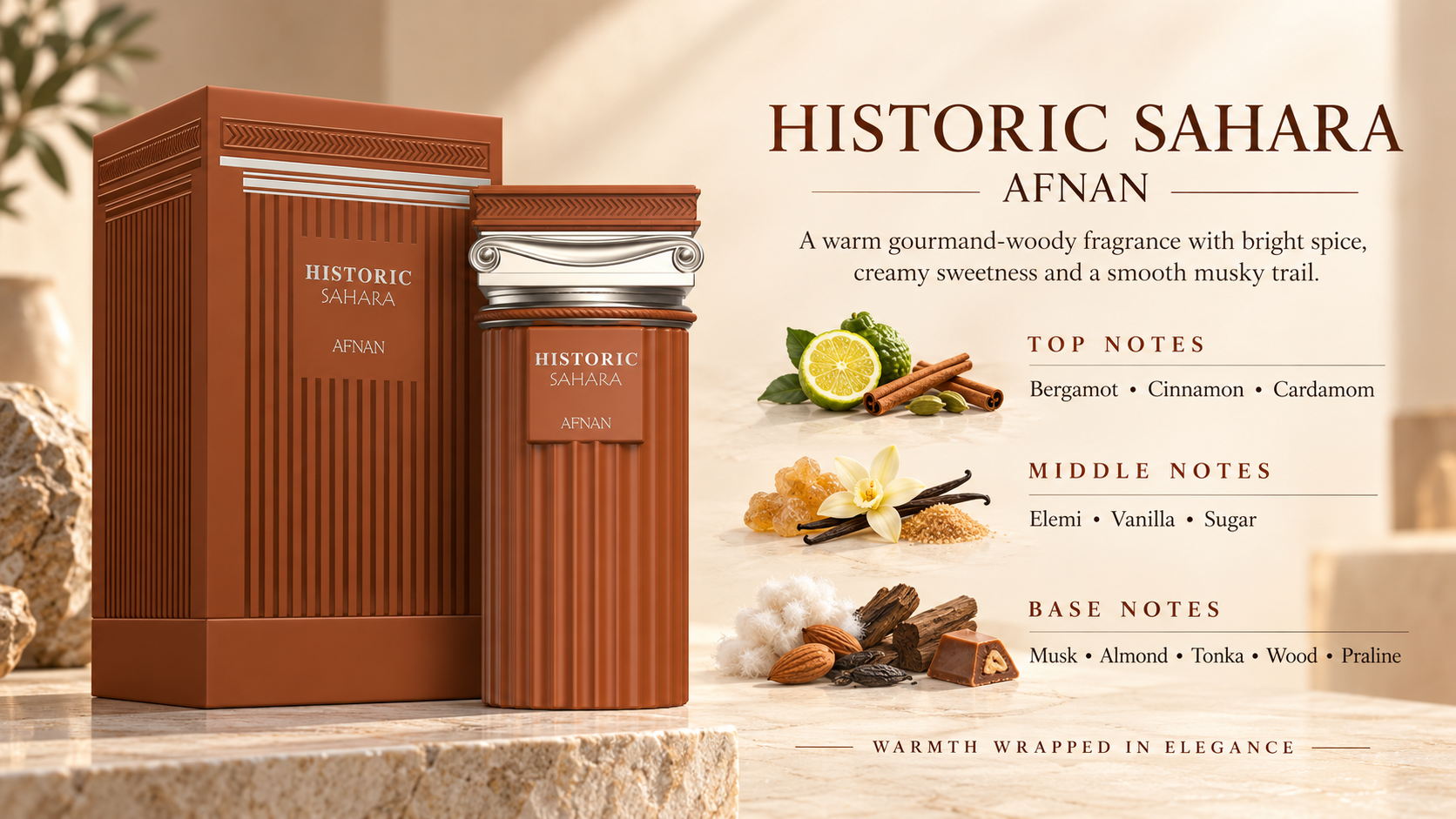 Afnan Historic Sahara Extrait de Parfum 100 mL Unisex