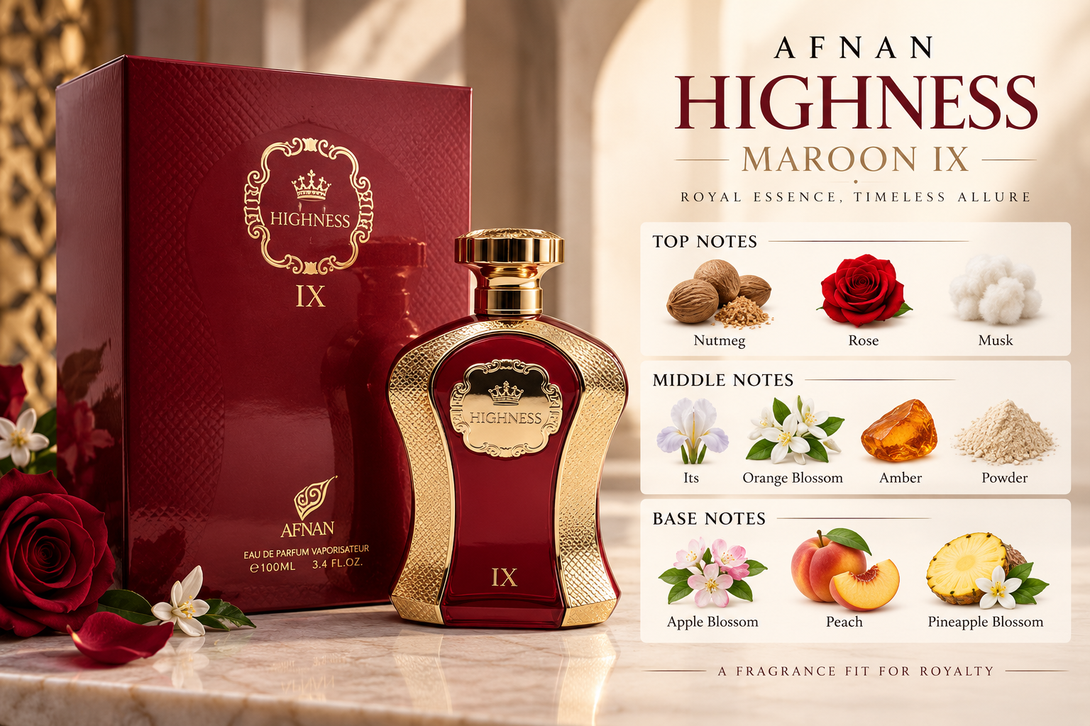 Afnan Highness IX Eau de Parfum 100 mL Unisex