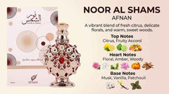 Afnan Noor Al Shams Fragrance Oil 20 mL Unisex