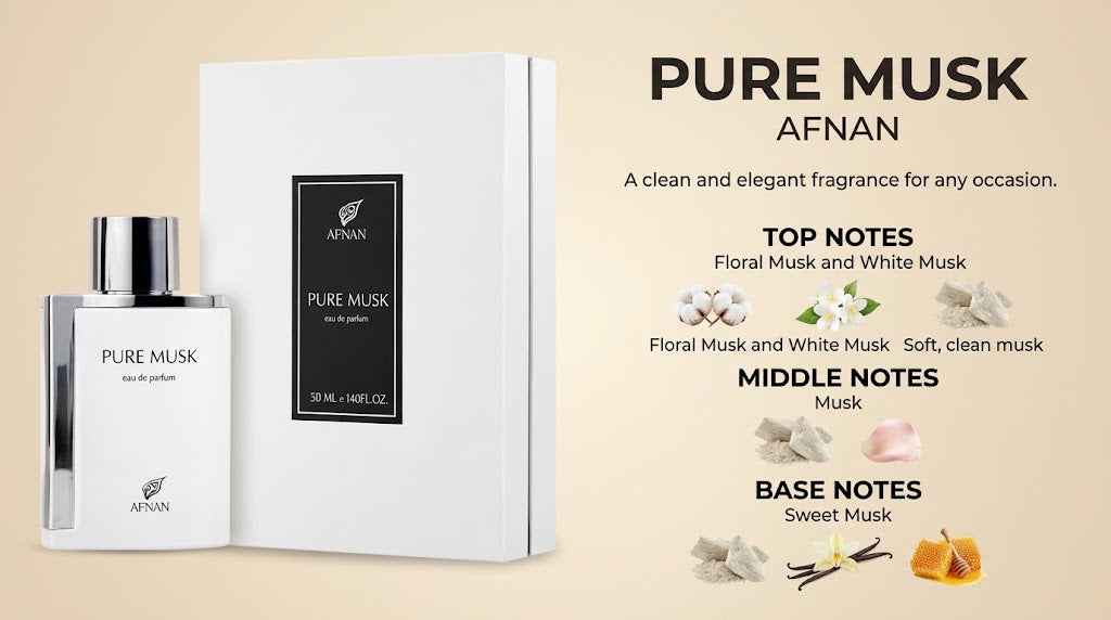 Afnan Pure Musk Eau de Parfum 100 mL Unisex
