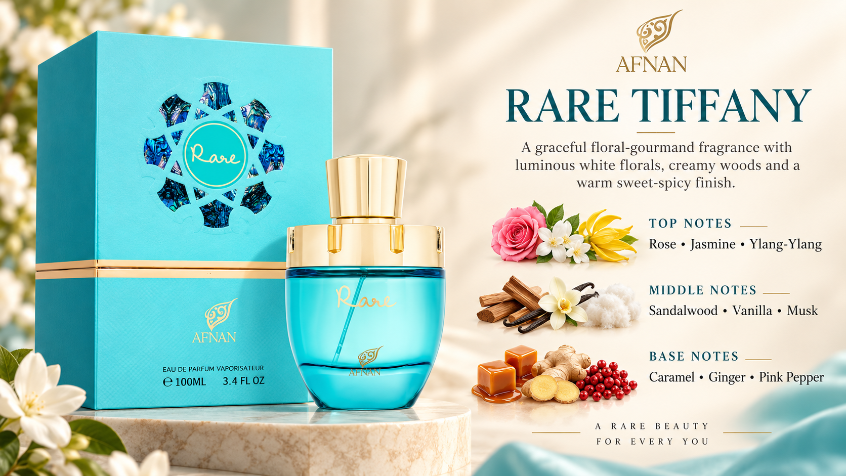Afnan Rare Eau de Parfum 100 mL for Women