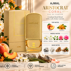 Ajmal Aristocrat Coral Eau de Parfum 75 mL for Women