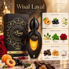 Ajmal Wisal Layal Eau de Parfum 50 mL Unisex