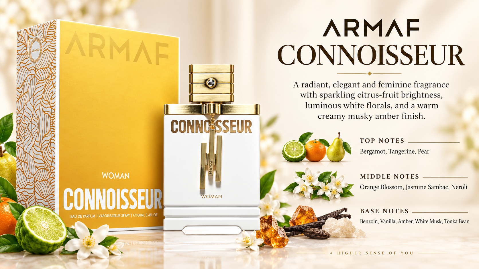 Armaf Connoisseur Woman Eau de Parfum 100 mL
