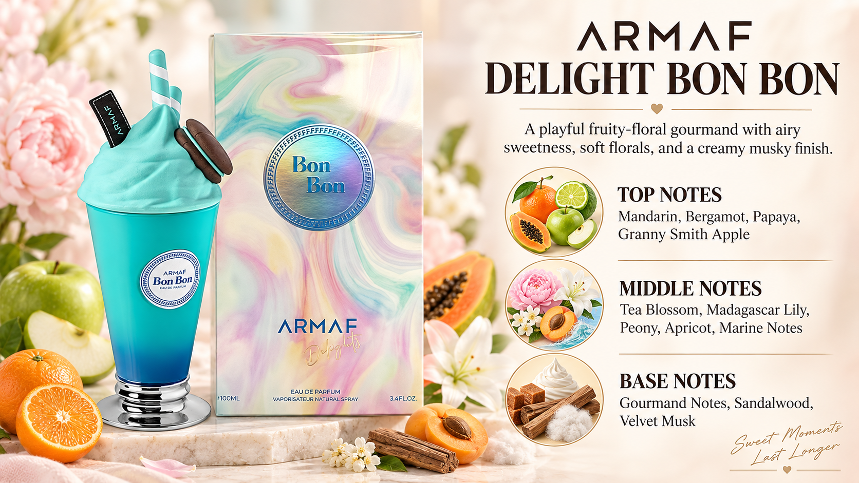 Armaf Delights Bon Bon Eau de Parfum 100 mL Unisex