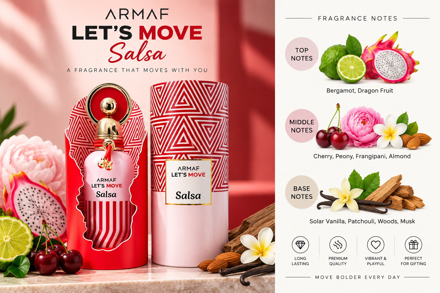Armaf Let's Move Salsa Eau de Parfum 100 mL Unisex