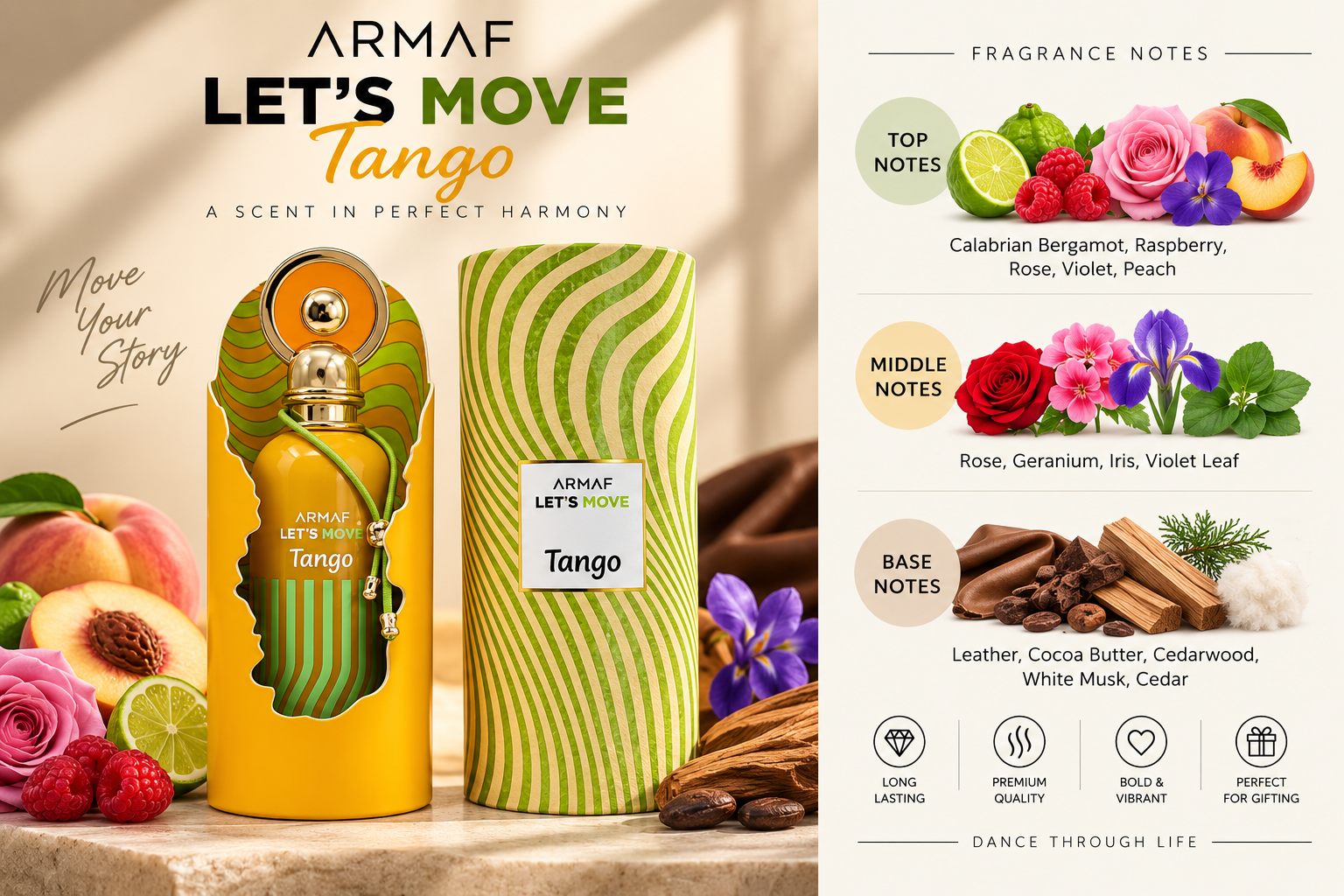 Armaf Let's Move Tango Eau de Parfum 100 mL Unisex