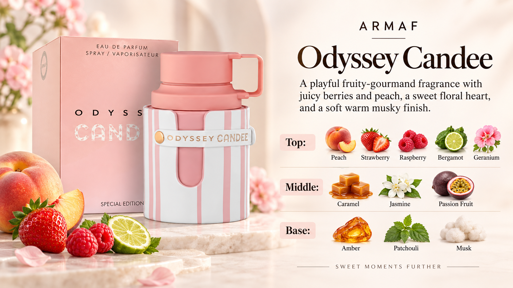 Armaf Odyssey Candee Eau de Parfum 100 mL for Women