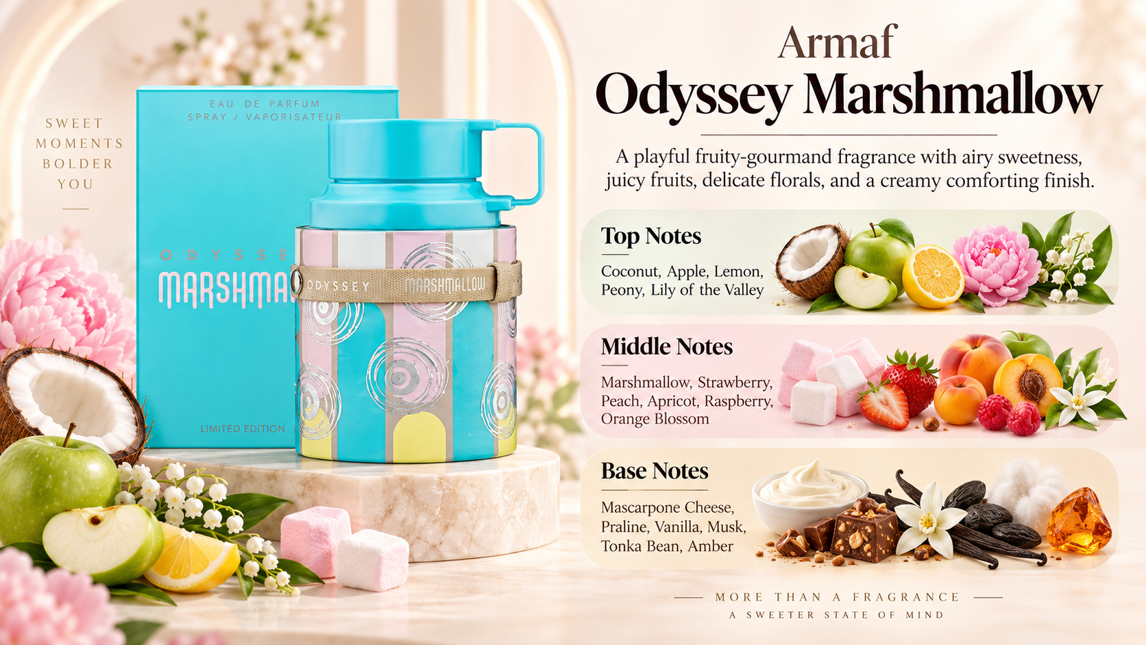 Armaf Odyssey Marshmallow Eau de Parfum 100 mL Unisex