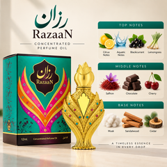 Bait Al Bakhoor Razaan Concentrated Perfume Oil 12 mL for Unisex