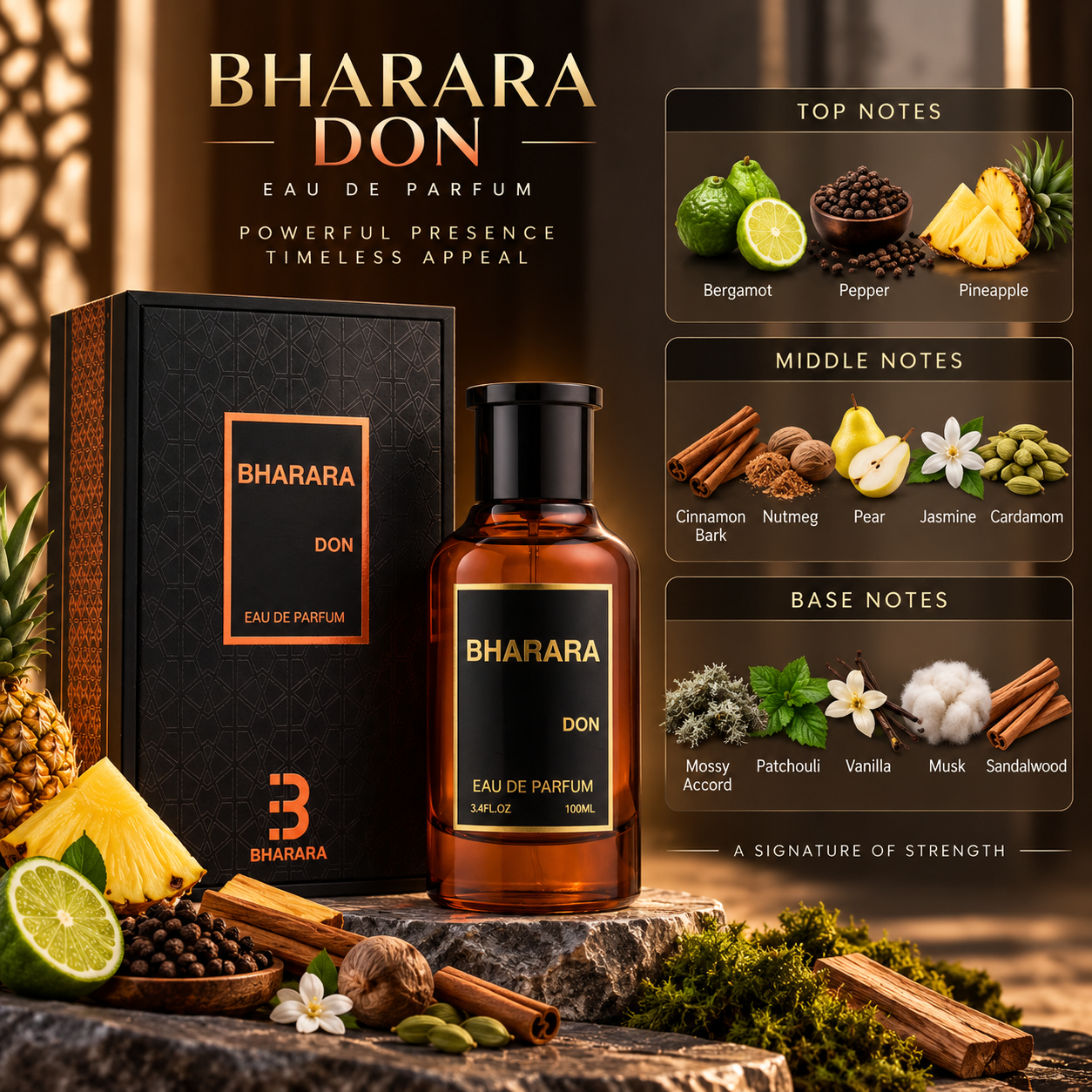 Bharara Beauty Bharara Don Eau de Parfum 100 mL for Men