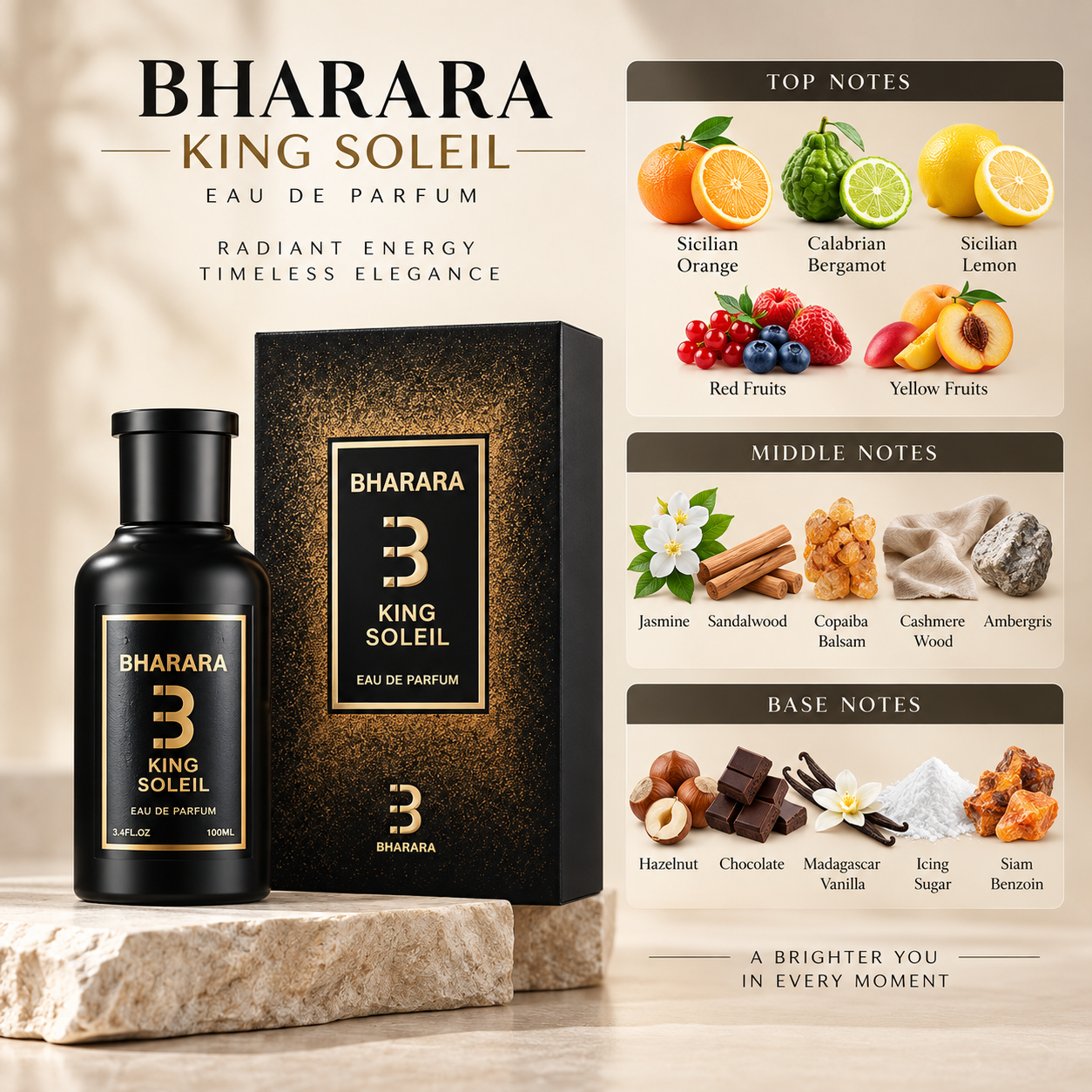 Bharara Beauty Bharara King Soleil Eau de Parfum 100 mL for Men