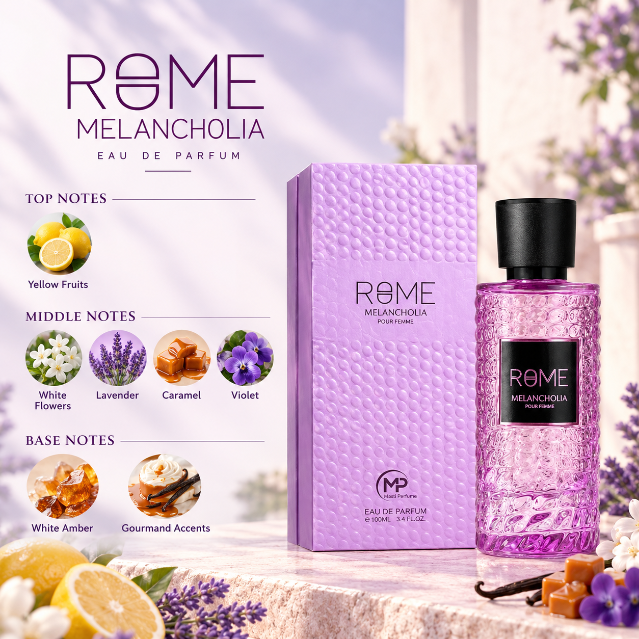 Bharara Beauty Rome Melancholia Eau de Parfum 100 mL for Women