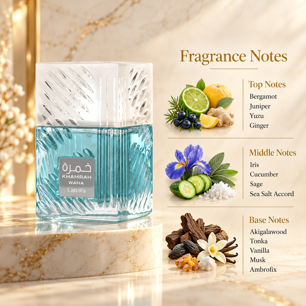Lattafa Khamrah Waha Eau de Parfum 100 mL Unisex
