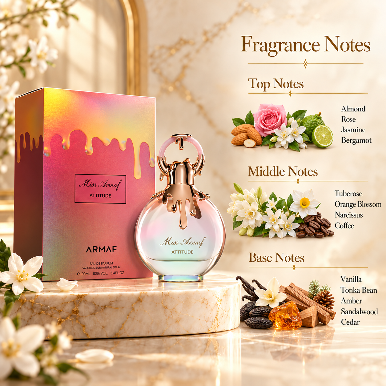 Armaf Miss Armaf Attitude Eau de Parfum 100 mL for Women