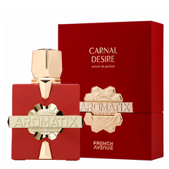 French Avenue Aromatix Carnal Desire Eau de Parfum 100 mL bottle and box