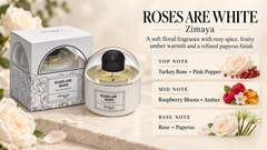 Zimaya Roses Are White Eau de Parfum 100 mL for Men